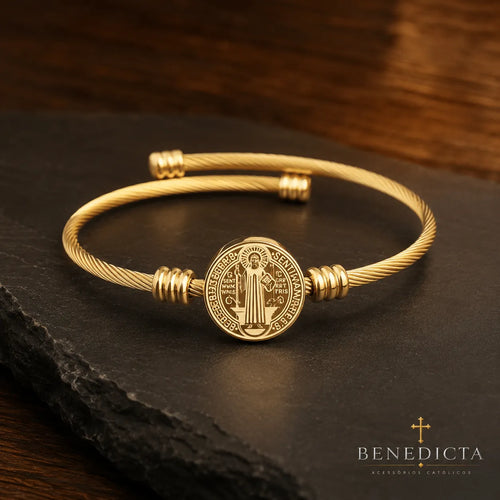Bracelete São Bento - Proteção contra o mal em todos os momentos - Queima de Estoque!