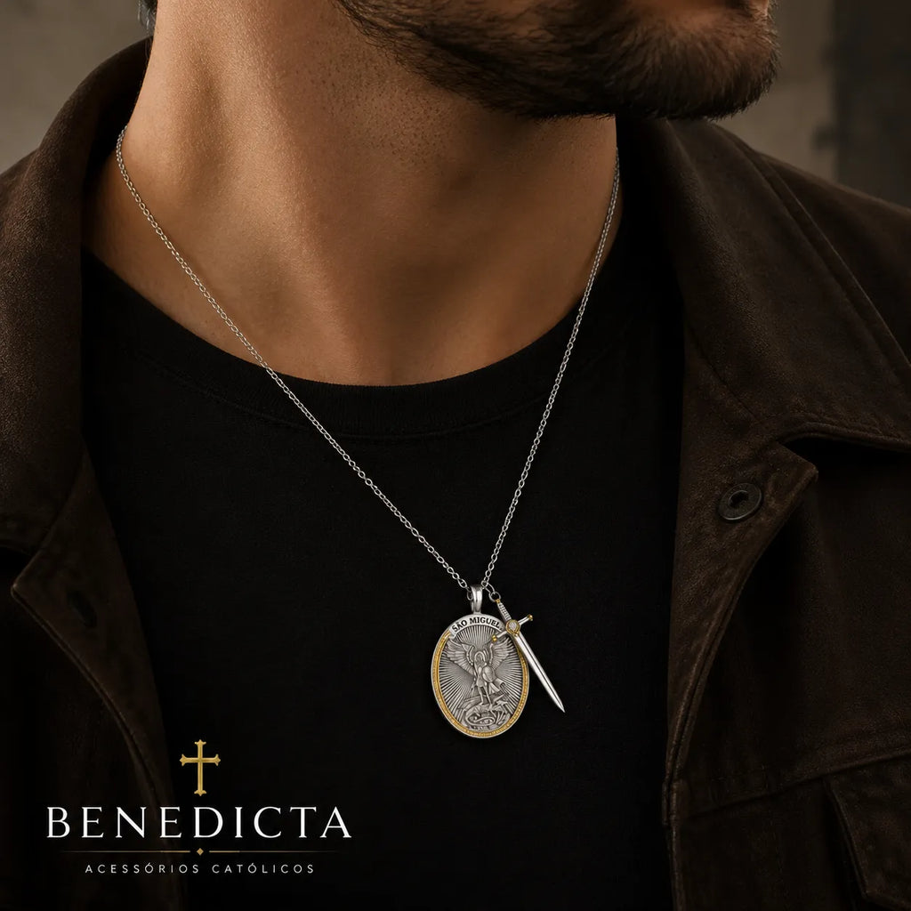 Terço de Cristal Nossa Senhora Aparecida — Leve Sua Fé com Você - Banhado Ouro 18k (Cópia)