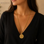 Medalha de São Bento em Ouro 18K | Fé, Proteção e Devoção